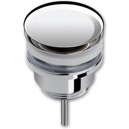 Luxe click -pohjaventtiili 1¼" Clic-ClacChrome