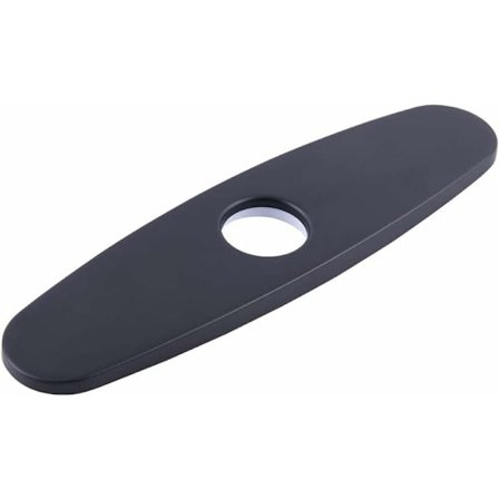 Hålöverdrag Rosettlock för Enhålsblandare 10" 304 Rostfritt Stål