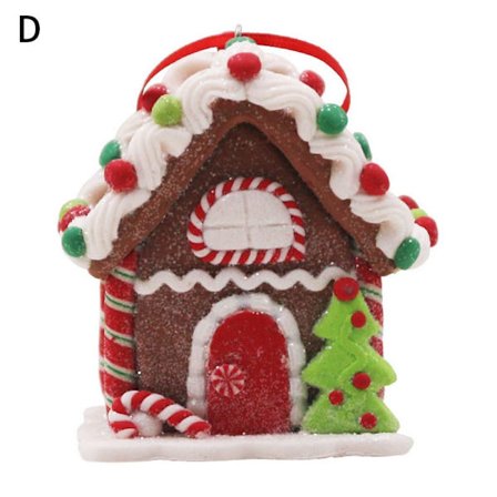 Christmas House Hanging Pendant Christmas Pepparkakshus D D