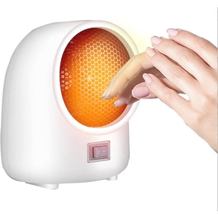 400W Mini kannettava sähkölämmitin 2 nopeutta ​​3S nopea lämmitys