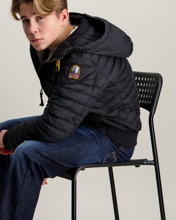 Parajumpers COBRA BOY Czarny Kurtki Chłopiec - Kids Brand Store