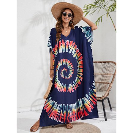 2025 Seneste Model Dame Plus Size Strandkjole Ferie Strandkjole Bikini Solbeskyttelse Badedragt