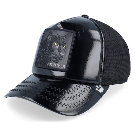 Goorin Bros. - Noir trucker Casquette - Hatstore Exclusive x Obsidian Panther Black A-Frame Trucker @ Hatstore