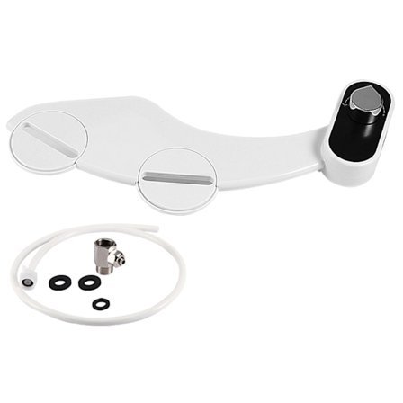 Dobbelt Dyse Enkelt Koldt Vand Toilet Bidet Sprøjte Ikke-Elektrisk Toilet Tilbehør til Badeværelse Nordamerika 9/16