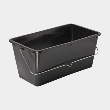 Verfemmer met handvat, zwart, 7 liter