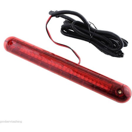 Ekstra bremselys 12 V biltilbehør 3 bremselys 24 LED-bremselampe (rød)