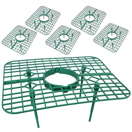 6 stk Jordbærholdere Jordbærstøtter Jordbærdyrkestativer Jordbærreoler for planter