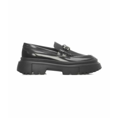 Hogan, H629 Loafers Czarny, Kobieta, Rozmiar: 37 EU