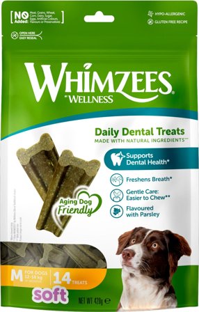Whimzees Soft M 14 pcs 420 g