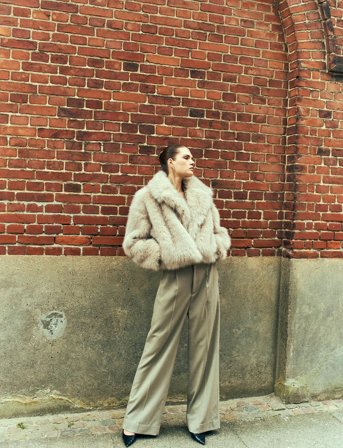 Copenhagen Muse Cmplushy-Jacket - Beige - XL