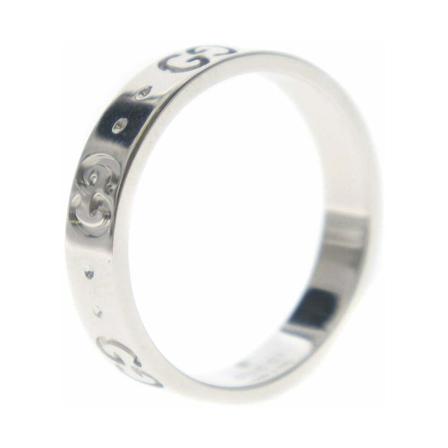 Gucci Vintage, Rings Grijs, Dames, Maat:ONE Size