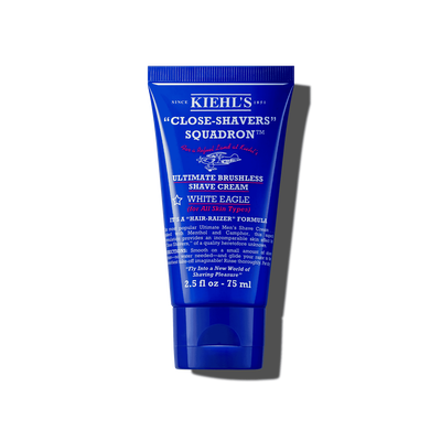 Kiehl's Ultimate Brushless Shave Cream White Eagle 75ml, Rakcreme, Rakning