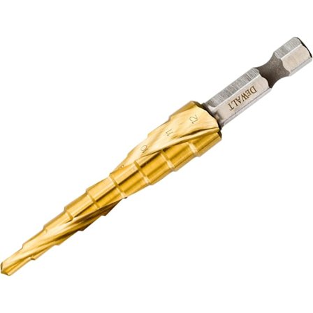 4mm til 12mm Hullforstørrer Trinnbor 1/4 Hex Skaft