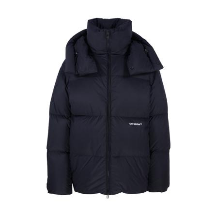Off White, Winter Jackets Zwart, Heren, Maat:L