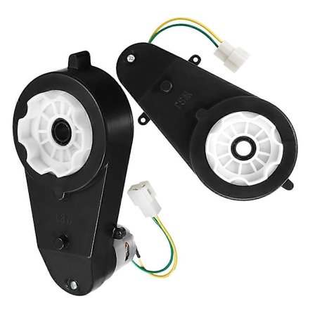 24V Børne Elbil Gearkasse Motor 2 stk. Elektrisk Motor Gearkasse