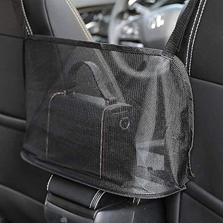 Bilnettlomme Håndveskeholder Mesh Organizer Seater