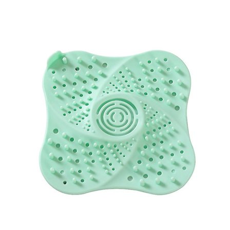 Slukrist Hårfanger Silikon Vask Sil Hårfelle Kompatibel med Baderom Badekar