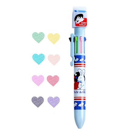 2 ST Kulspetspenna Neutral Penna 04-8FÄRG 04-8FÄRG