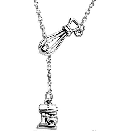 Halsband Mamma Kock Mamma Halsband Nyckelbenskedja Halsband Konditori Hänge Halsband Charmigt Halsband Matlagningshänge Halsband (LGL)