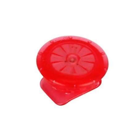 2/4/10 stk. Mini Sko Klip Lys Natløb Cykling Cykel Sikkerhed Advarsel LED Lysende Stærkt Lys Udendørs Sport Advarselslampe B01 red