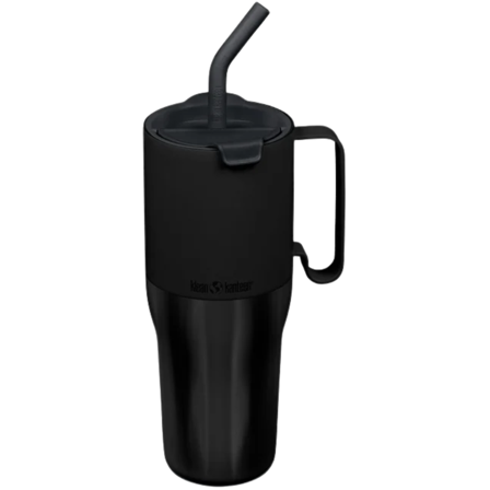 Klean Kanteen Rise Tumbler 770ml (w/Straw & Flip Lid) Black