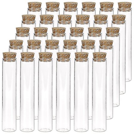 30 stk 25 ml glass test tubes, 20100 mm klare flate test tubes W