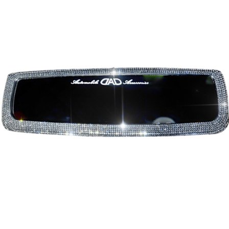 Bling Rhinestone Car Backspegel Crystal Car Backspegel Bling Bilinredningstillbehör