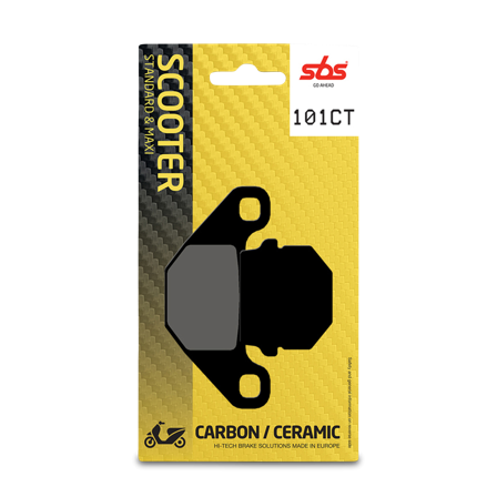 Remblokken SBS Carbon Tech - SYM Symphony 125 2009-2015