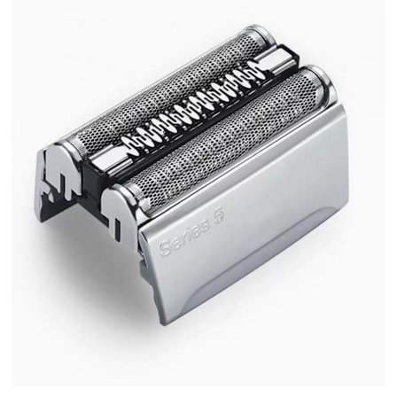 52B 52S Series 5 -vaihtopää, yhteensopiva Braun Series 5 5050 5070 5090 5040 5020 5030 -sähköparranajokoneen teräverkon ja terän kanssa, hopea