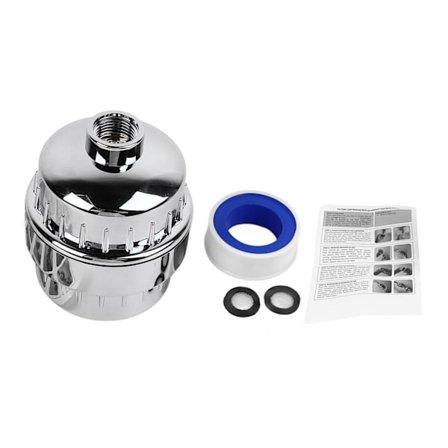 Duschhuvudfilter med 10 lager för hårt vatten