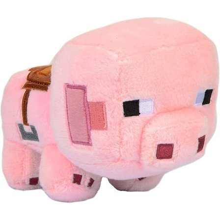 Minecraft Baby Pig 7" plysj - beste julegave til barn