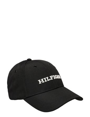 Hilfiger Cap Accessories Headwear Caps Svart Tommy Hilfiger*Betinget Tilbud