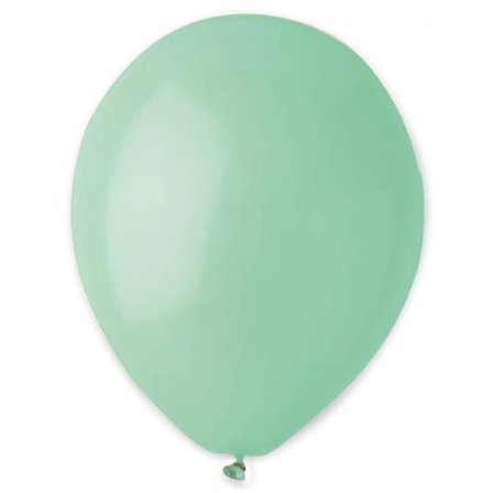 Latex Ilmapallot Yksiväriset - Mintunvihreä 25 kpl - Balloon King
