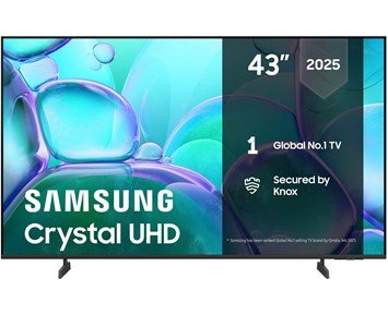 Samsung-TU43U7005FKXXC-Samsung 43" U7005 4K Crystal UHD Smart TV-Tv-22–45 tommer