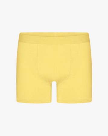 Classic Organic Boxer Briefs - Lemon Yellow XL