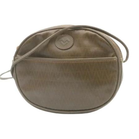Valentino Vintage, Pre-owned Leather shoulder-bags Bruin, Dames, Maat:ONE Size