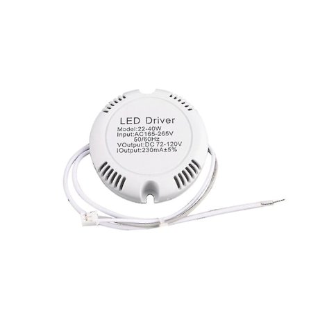 Cirkelformet LED Strømforsyningsdriver Transformer AC180-260V LED Driver til Lampe