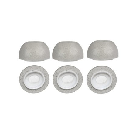 Ersättande öronspetsar i memoryskum för Airpods Pro Headphones 3 par Grey