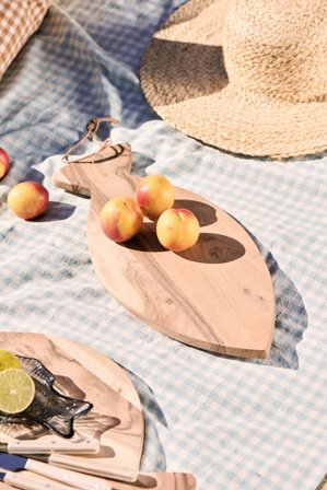 Ib Laursen Skjærebrett Fisk 20x47cm