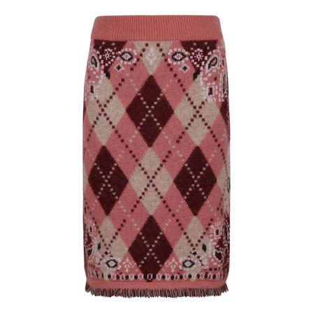 Alanui Midi Skirts Pink, Dame
