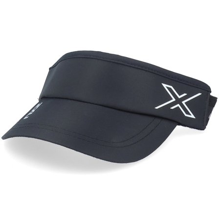 2XU - Black - visor - Cap - Performance Black/Black Visor - Hatstore