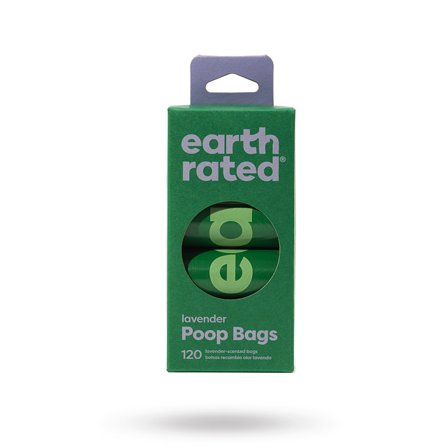 Earth Rated - Earth Rated Bajspåsar Refill 8-pack - Lavendel