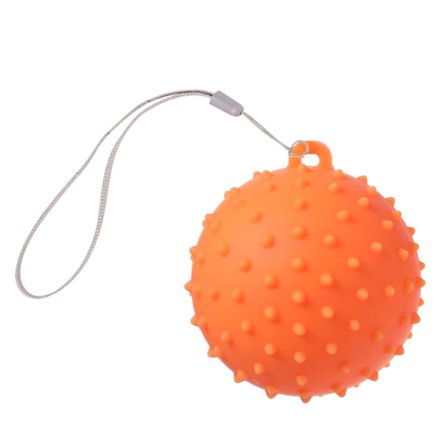 Håndterapi Stressball med Snor, Håndgrepstrener, Massasjeball, Avlastningsball Finger Håndgrep Massasjeball