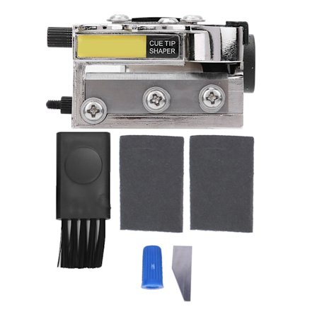 Biljardköspetsformare i metall, polerare, snookerreparationsverktyg, biljardtillbehör