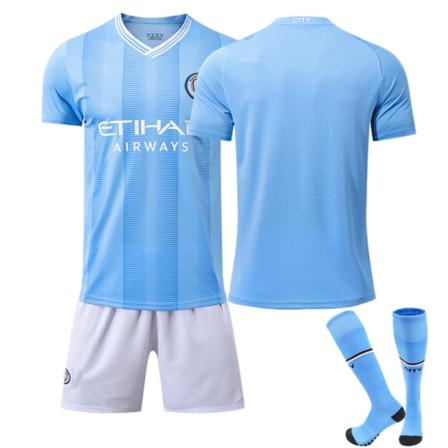 23 Manchester City hjemme fodboldtrøje nr nummertrøje sæt #20