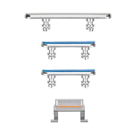 iPhone 14 Pro Sidoknappar - Silver