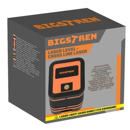 Laser niveau - Bigstreen 24293 krydslaser
