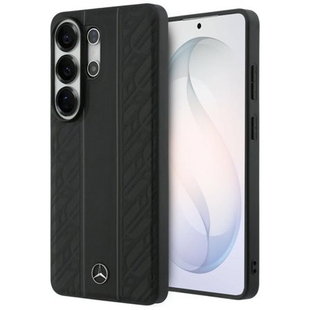 Mercedes Laurel Leaves Vertical Stripes MagSafe-etui til Samsung Galaxy S26 Ultra - Sort