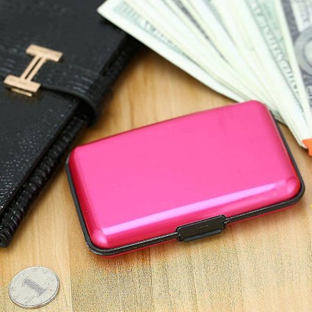 Vanntett Lommebok for Forretnings-ID-kort i Metall