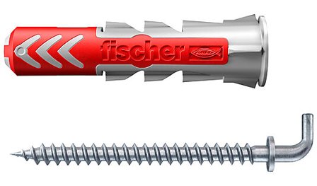 FISCHER UNIVERSALPL DUOPOWER 8X40 WH BK A4 STK MED VINKELKROK